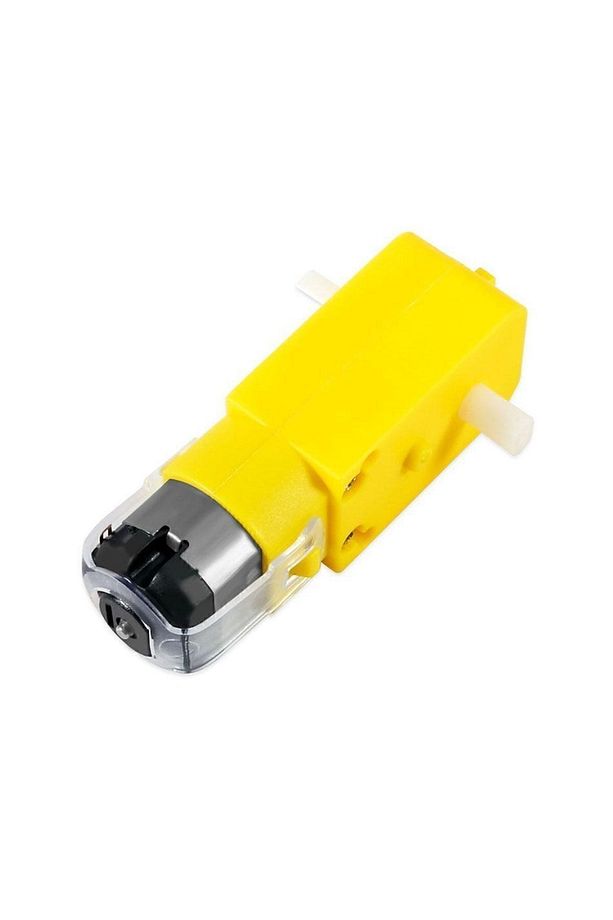 5 Adet Plastik Redüktörlü Motor - Dc 6 V / 200 Rpm / Dc Motor / Sarı Motor - 5