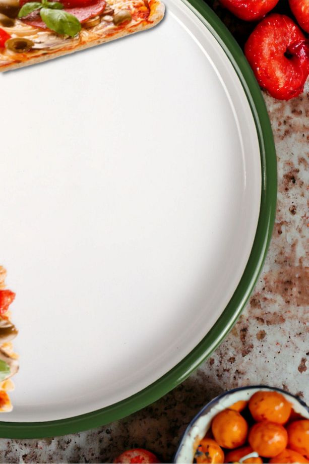 30 No Servis Tabağı Tepsisi Kahvaltı Tabağı Supla Pasta Tabağı Servis Tabağı 30cm - 7