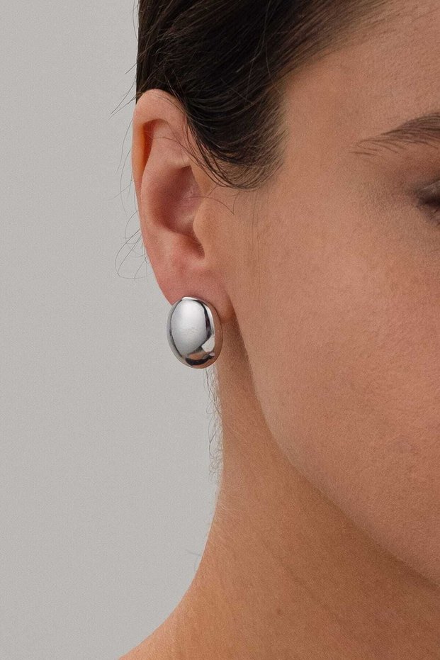Domed Women's Earrings