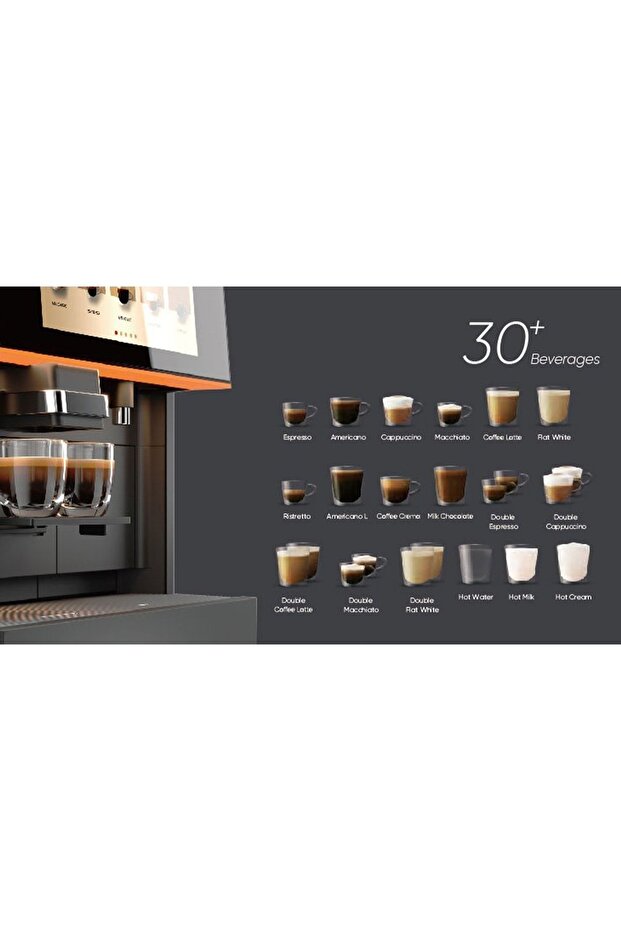 Aaron Hercules Automatic Coffee Machine - Practical and Stylish Design - 6