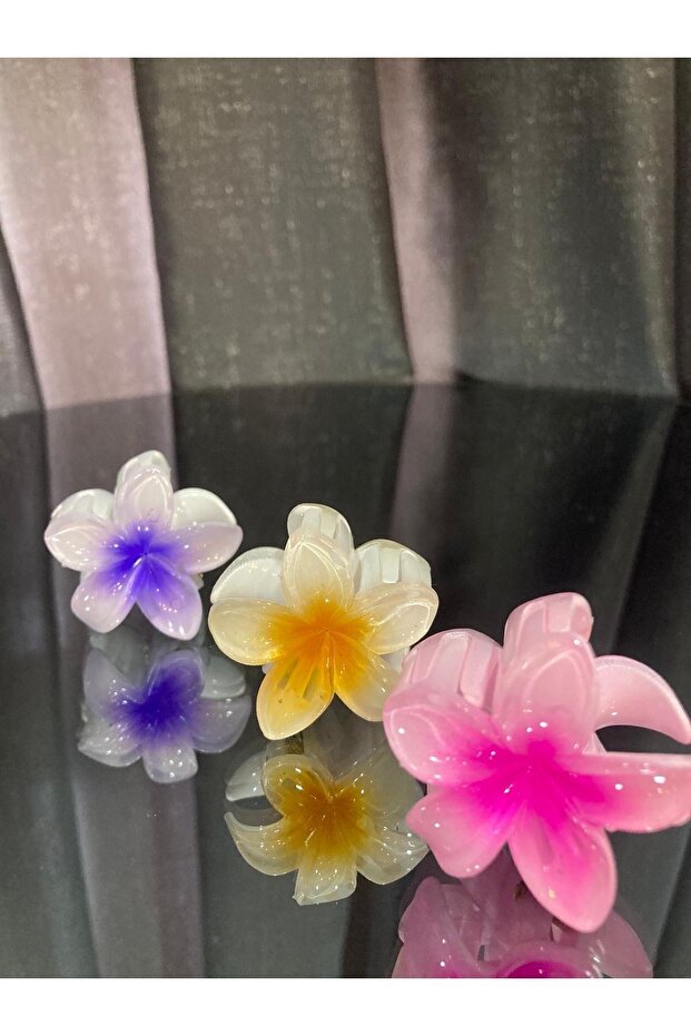 Small Size Lotus Flower Latch Buckle Set of 3