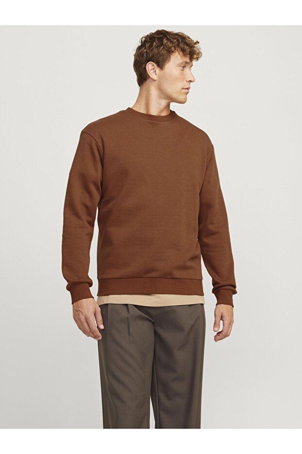 Sweatshirt Einfarbig Sweatshirt - 1