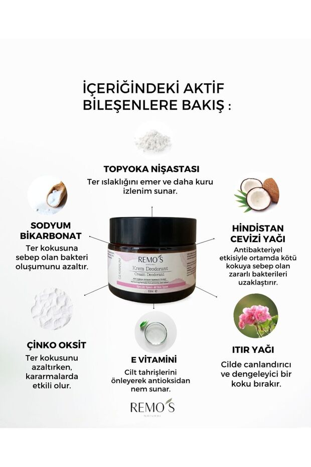Itır Özlü Krem Deodorant - 4