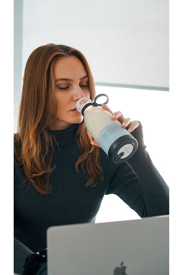 Taşınabilir Şarjlı Smoothie Blender, Blender (350ML) - 4