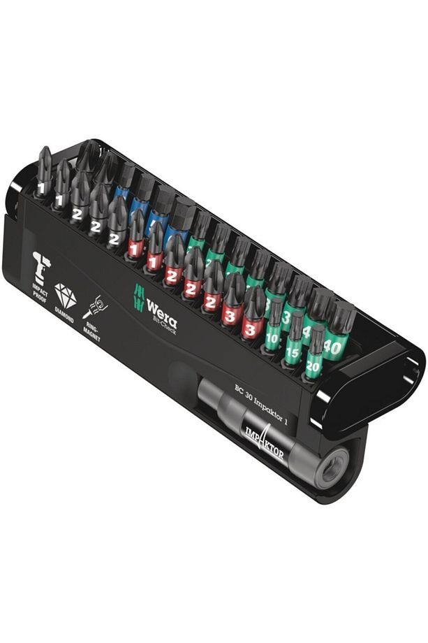 htsp 05057690001 Bit-Check 30 Impaktor 1, Impaktor Bits Uç seti, darbeli uygulamalar için şmd al - 1