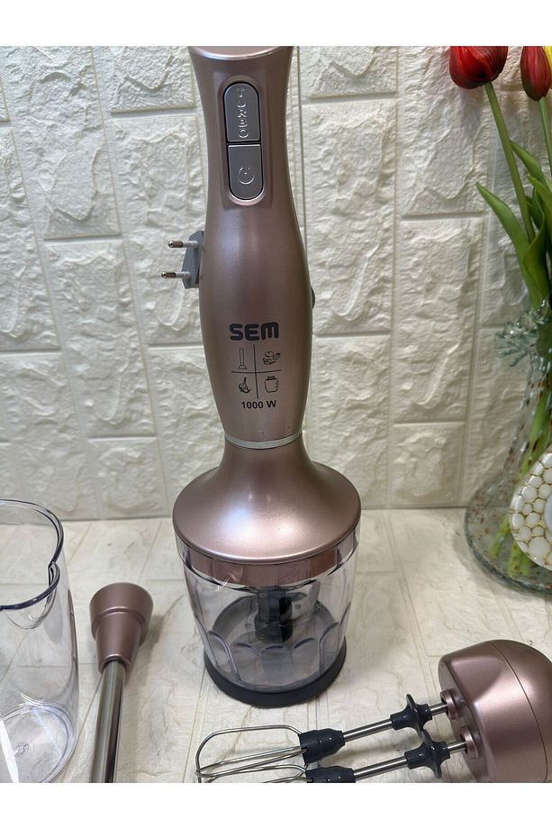 Sem Sk213 Simya 800 Watt Blender Set Rose Sk213 - 2