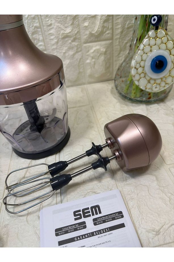 Sem Sk213 Simya 800 Watt Blender Set Rose Sk213 - 3