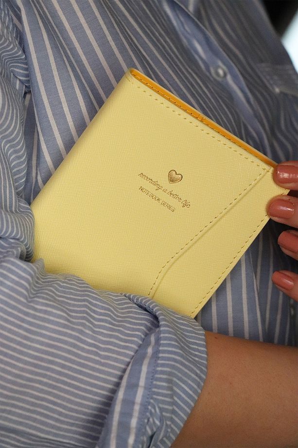 Geçmeli ve Cepli Defter A6 Ivory 128 yaprak - 3