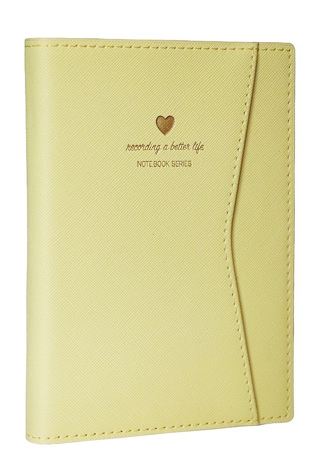 Geçmeli ve Cepli Defter A6 Ivory 128 yaprak - 1