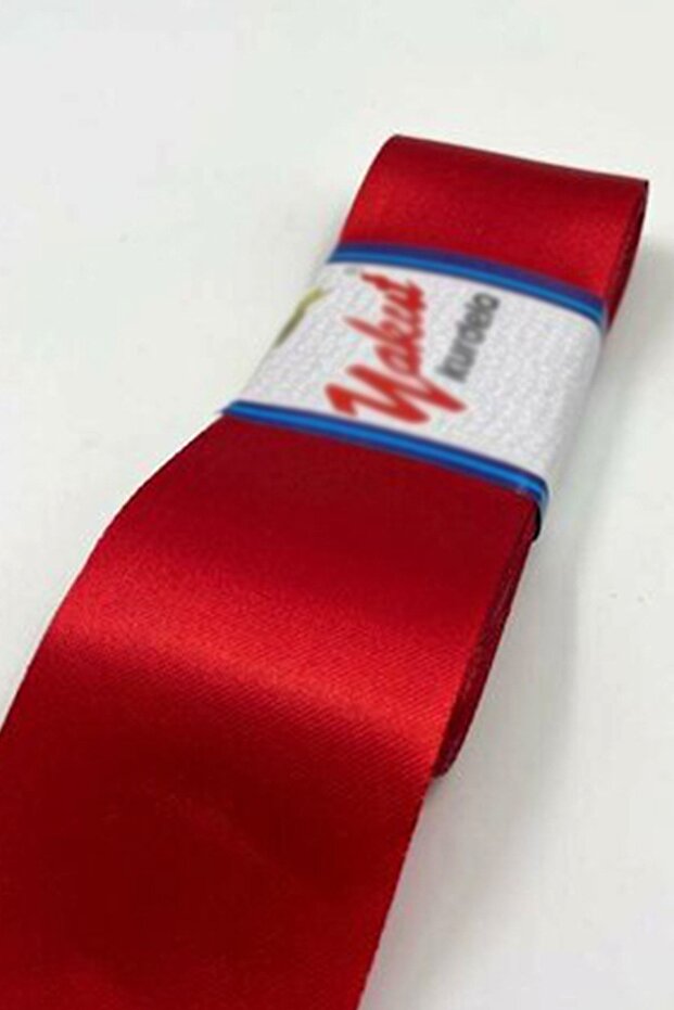 Red Satin Ribbon 6cm Package Bundle Decoration Bride Groom Dowry Decoration Ribbon – Ribbon