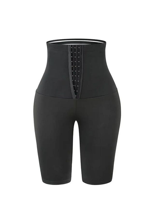 Sauna-şort Unisex Model Termal Ayarlanabilir 3 Agraflı Kopçalı Şort - 5