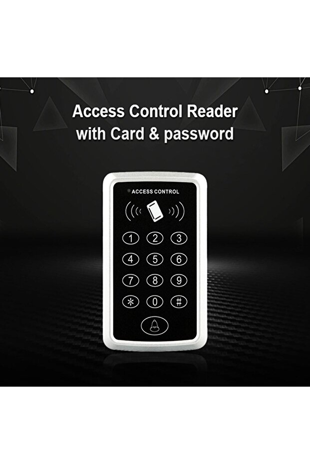 Qp-140 Rfid Şifreli Kapı Kilidi Geçiş Sistemi 24v - 3