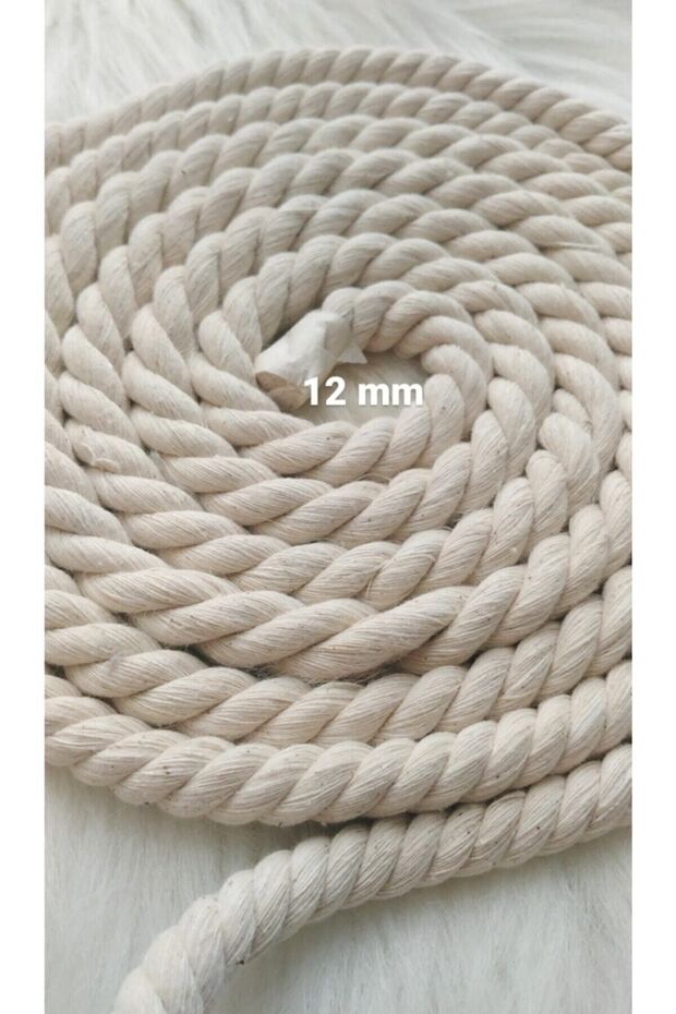 12 mm Cotton Rope 4 METERS
