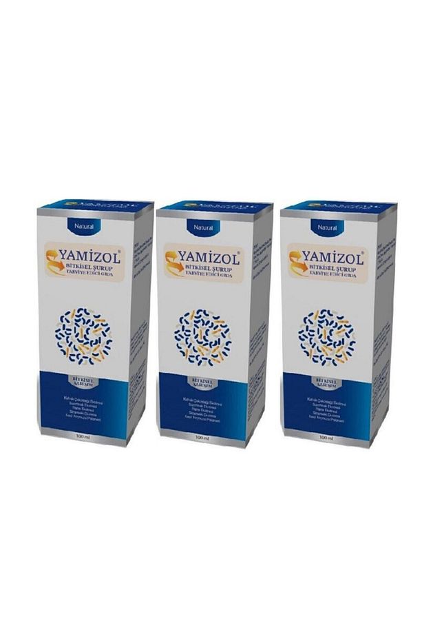 Yamizol Bitkisel Şurup 100 ml 3 Kutu - 1