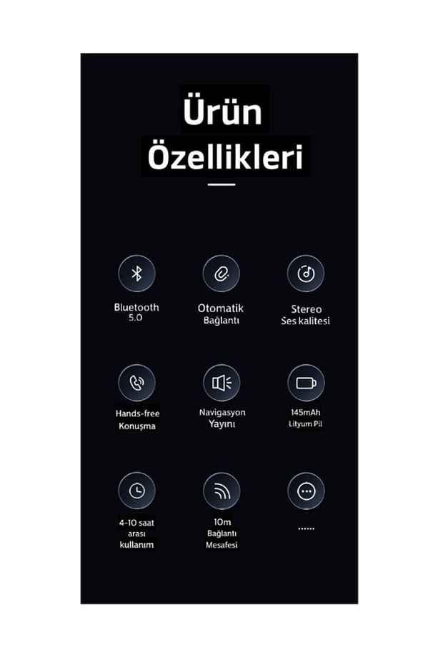 Quick Bluetooth 5.0 Receiver 3.5mm Jack Aux Wireless Audio Araç Kiti Mikrofonlu -wac Wxqy-01 - 4