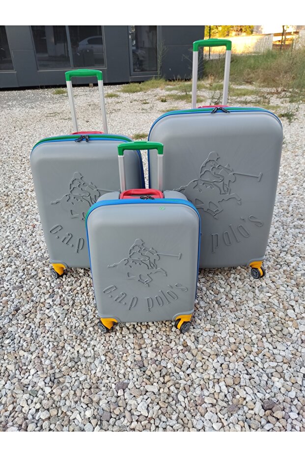 PP 3'LÜ VALİZ SETİ (KIRILMAZ POLİPROPİLEN) - 6