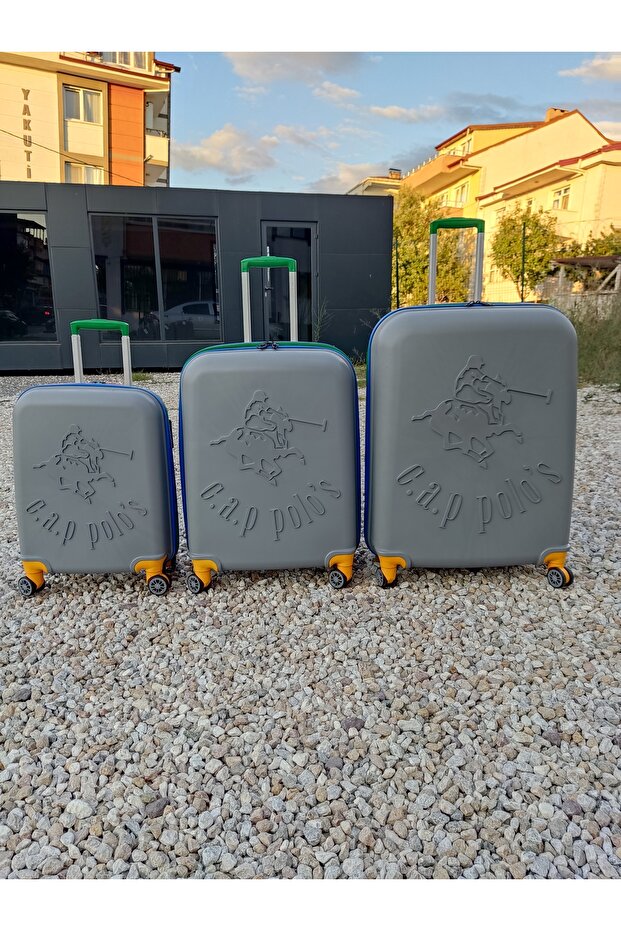 PP 3'LÜ VALİZ SETİ (KIRILMAZ POLİPROPİLEN) - 4