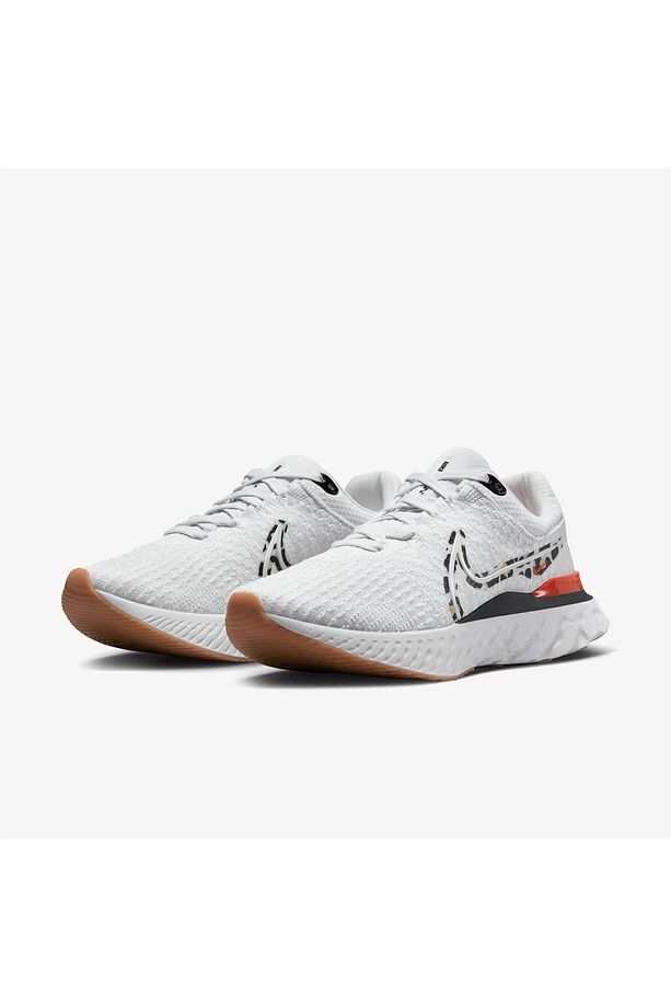 React Infinity Run Flyknit 3 Kadın Gri Spor Ayakkabı - 2