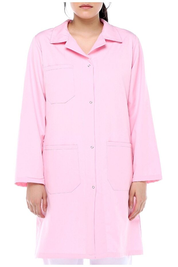 Kadın Pembe Önlük - 4