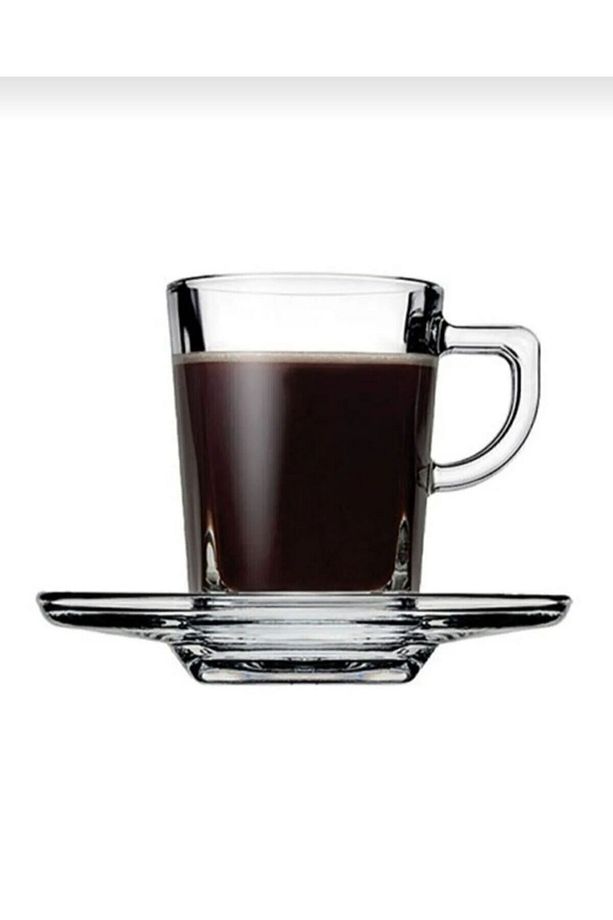 6'lı Carre Espresso Kahve Takımı Paşabahçe Espresso Takımı P95754 - 5