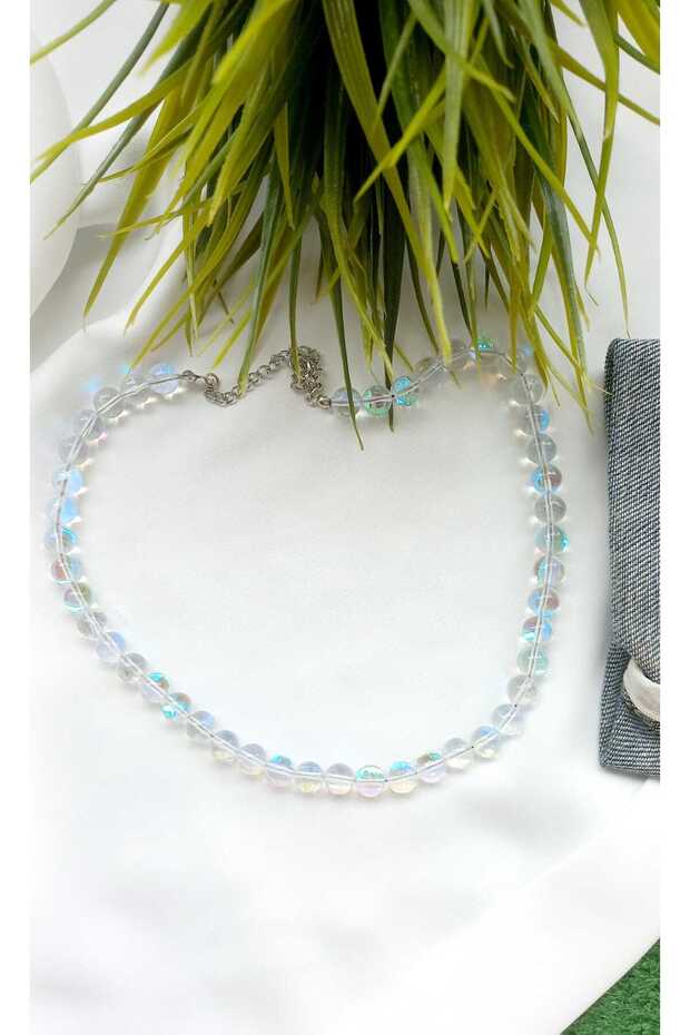 Kuvars Termal Doğaltaş Kolye - 1