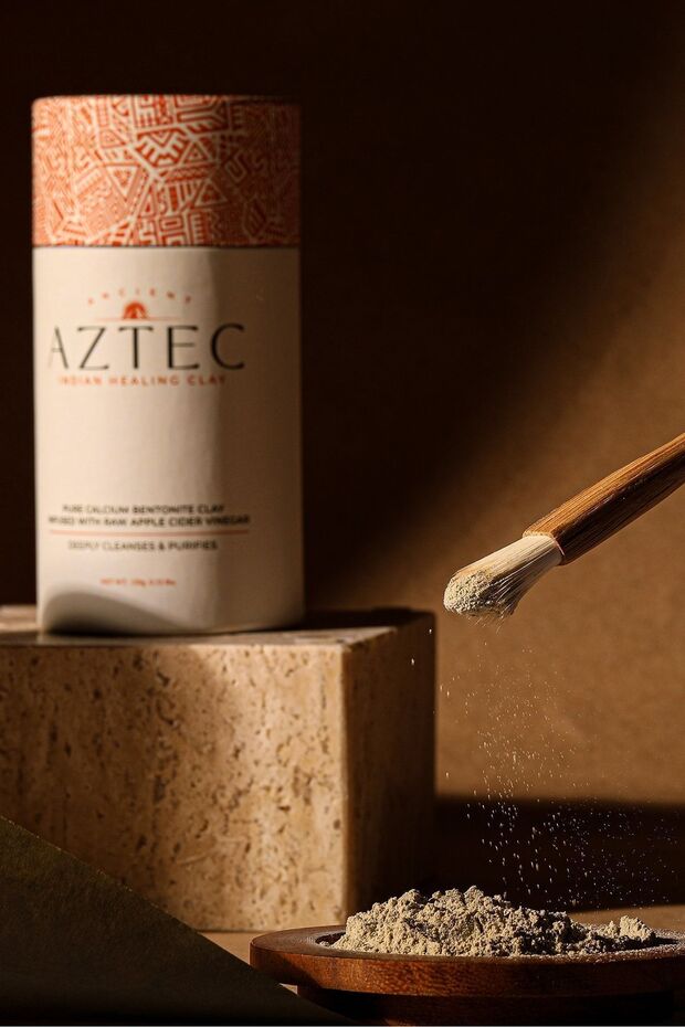 Aztec Indian Healing Clay Bentonit Kili Yüz Maskesi - 4