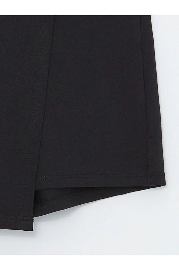 LCW Kids Beli Lastikli Basic Kız Çocuk Şort Etek - 3