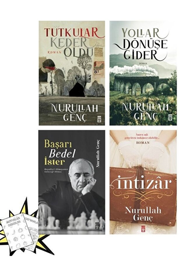 Boyama Hediyeli- Tutkular Keder Oldu Yollar Dönüşe Gider İntizar Başarı Bedel İster Nurullah Genç