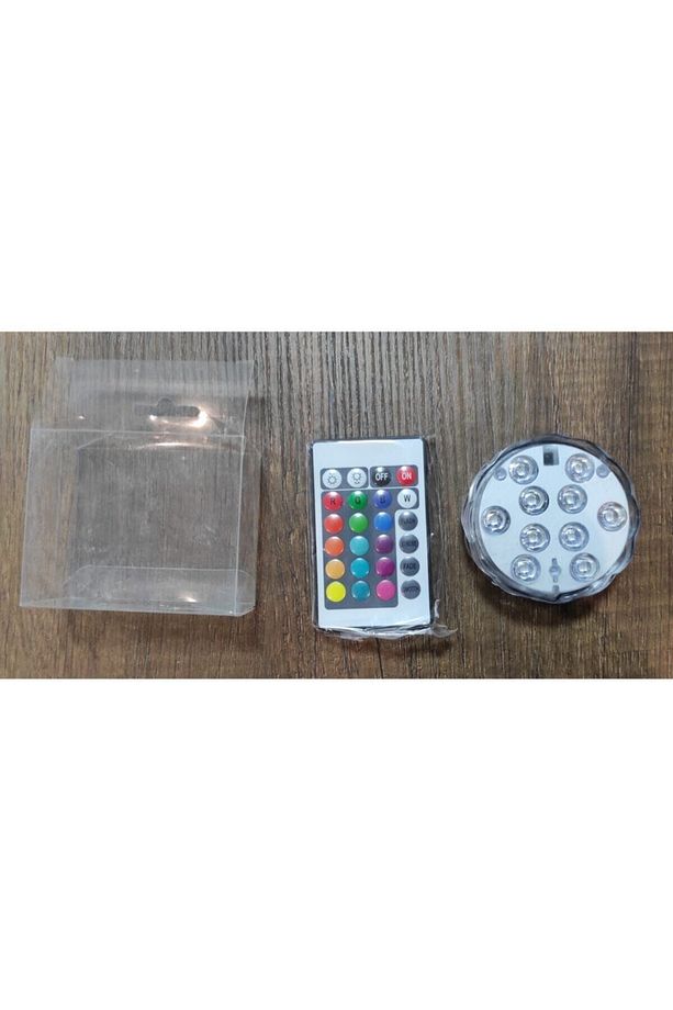 Nargile Led | Uzaktan Kumandalı Led Lamba | Su Altı Led Lamba | Akvaryum Rgb Led - 3