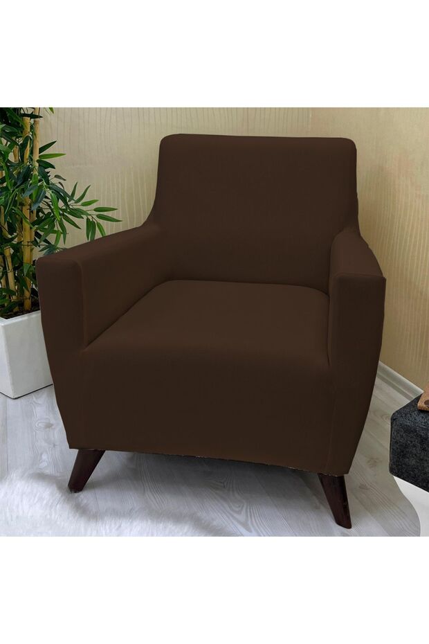 YENİ MİKRO PETEK KUMAŞ RENK KOMBİNLİ 2 ADET ÜÇLÜ-2 ADET TEKLİ KOLTUK KILIFI SETİ - 5