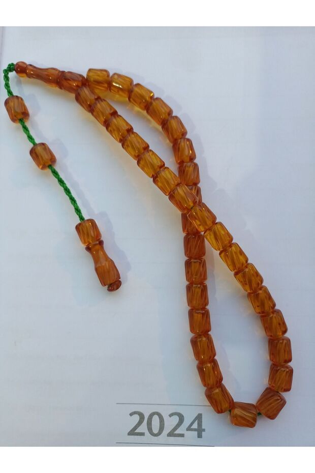 Kehribar ateş tesbih - 5