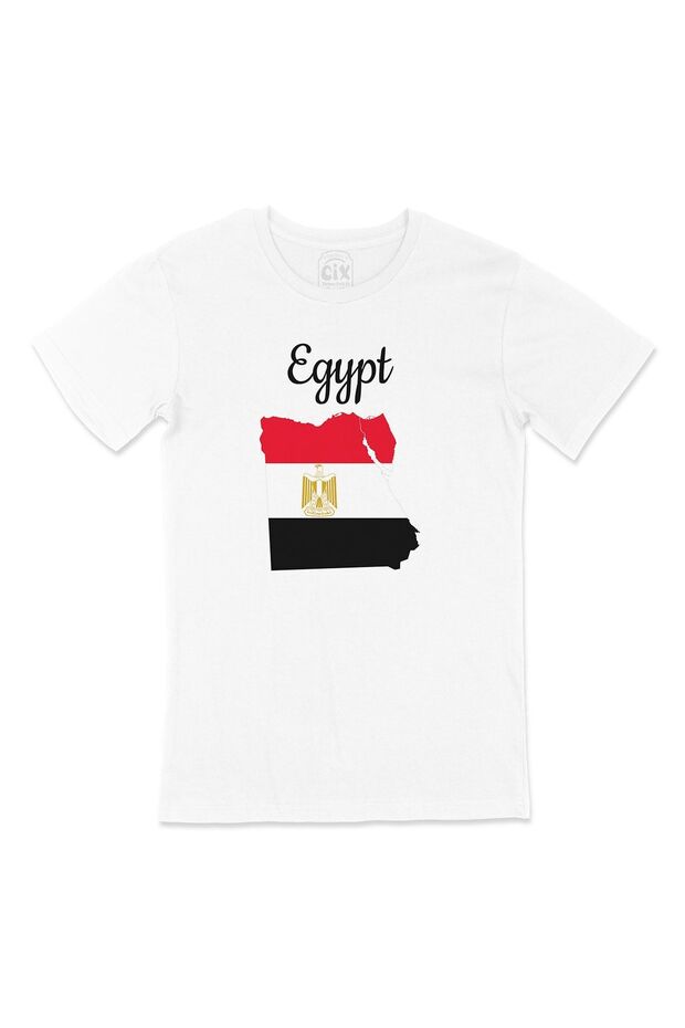 Egypt Map and Flag T-Shirt