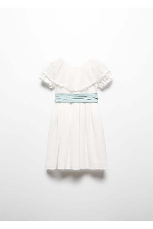 Bambula pamuklu elbise - 1