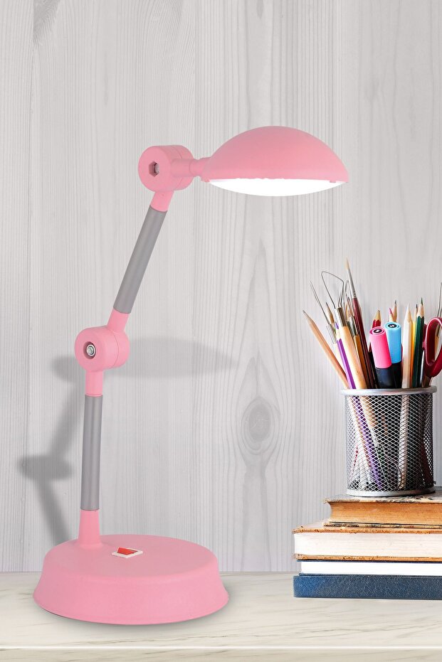 Ledlı Masa Lambası Pembe - 1