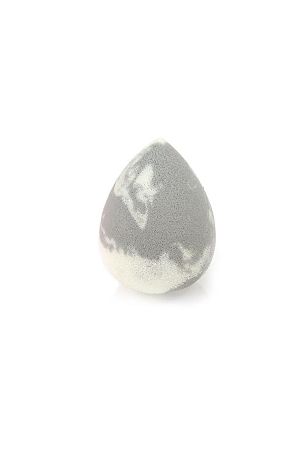 اسفنجة مكياج كبيرة الحجم منقوشة بالرخام الرمادي - 2