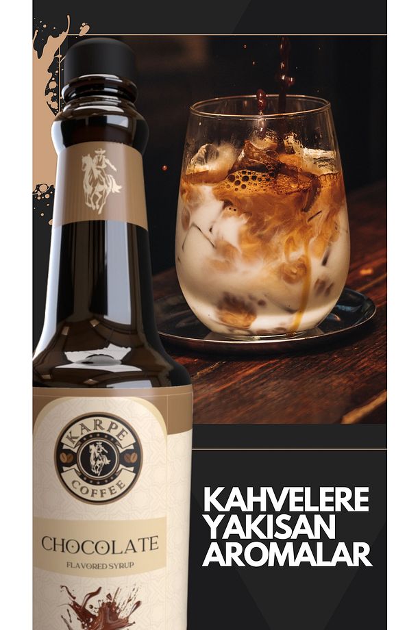 KURABİYE-LOTUS BİSKÜVİ-TOFFEE NUT 3'LÜ Kahve Şurubu 750 Ml (COKKIE-LOTUS BISCUIT-TOFFEE NUTCOCKTAIL) - 3