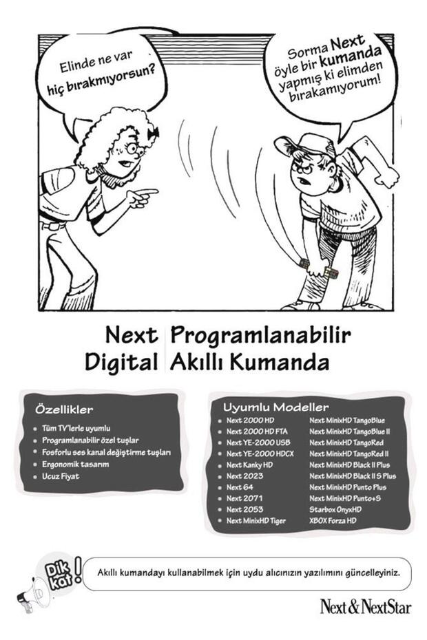 Next Programlanabilir Universal Akıllı Kumanda Orjinal - 6