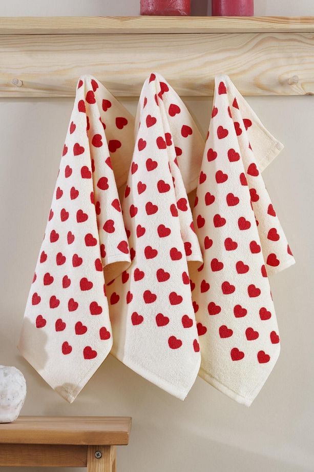 Mutfak Havlusu 30x50 %100 Pamuk 3 Lü Set - 1