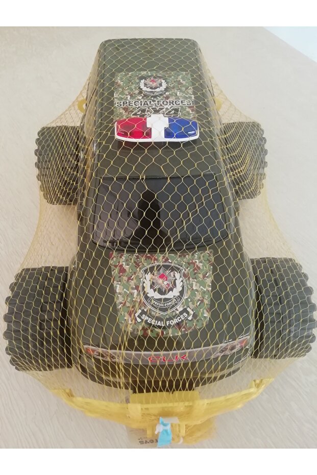 Oyuncak Fileli Polis Araba 45 cm - 4