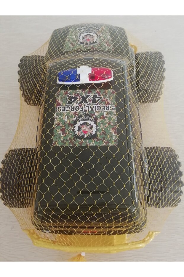 Oyuncak Fileli Polis Araba 45 cm - 1