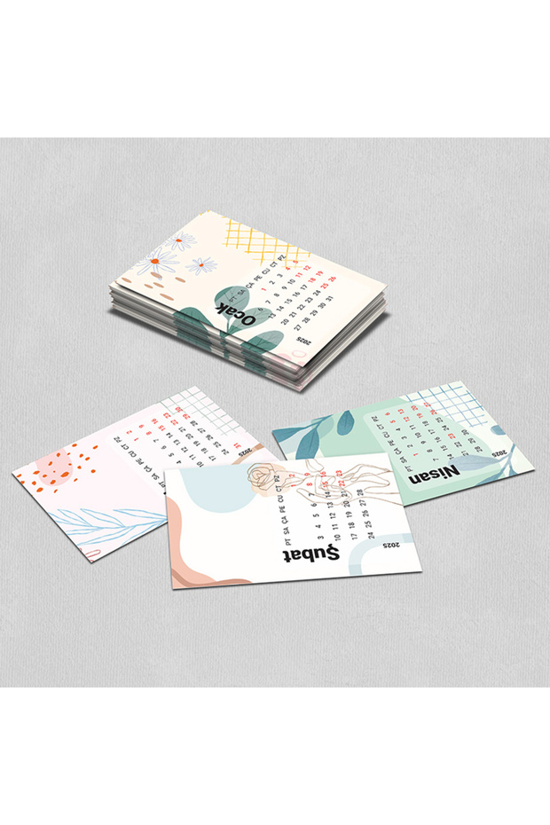 Bohem 2025 mini takvim (2 ad.) - 2