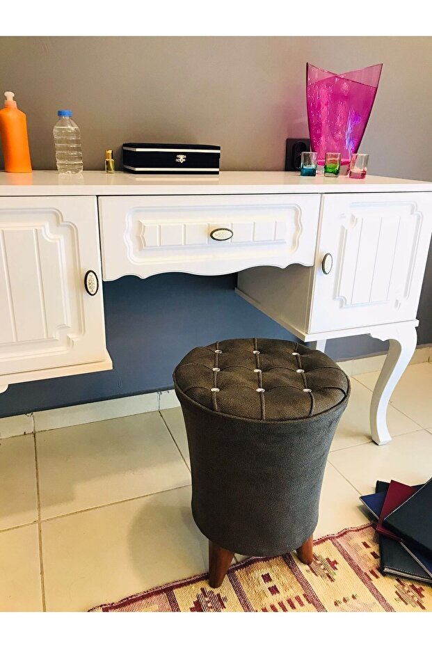 Puf Antrasit Gri - 3