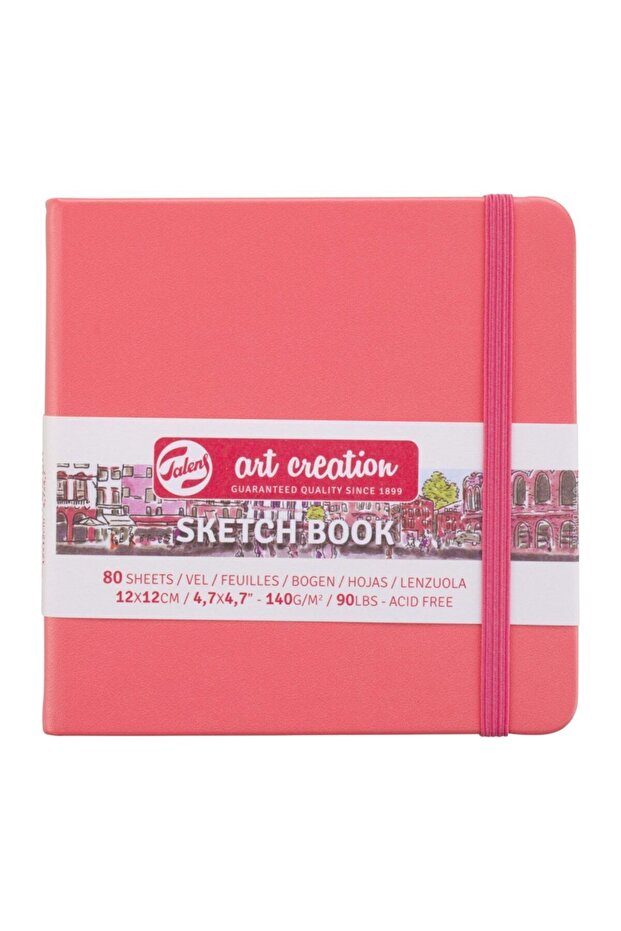Art Creation Sketchbook 140 Gr 12 X 12 cm Salmon