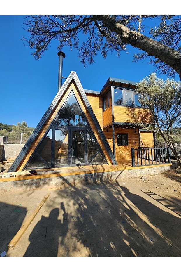 U4 88m2 Ahşap Ev - 1