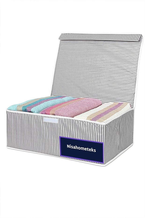 Base & Sofa Bed Under Box Storage 50 X 40 X 19 Cm (GREY)