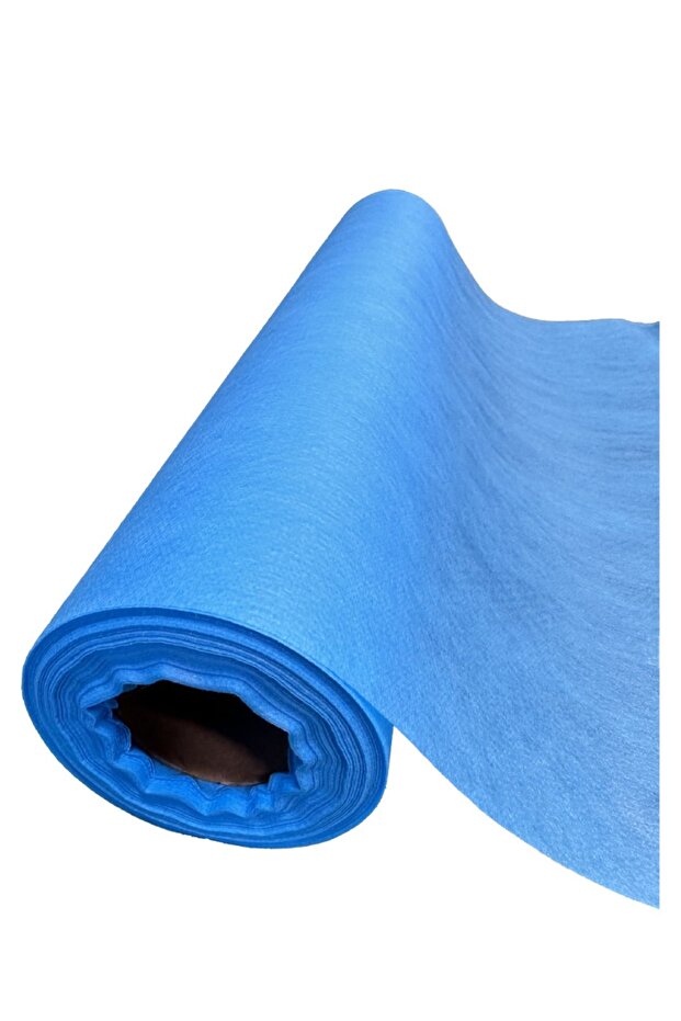 12-Piece Examination Table Cover Stretcher Cover Massage Cover Roll Liquid-Proof Bed Cover Blue