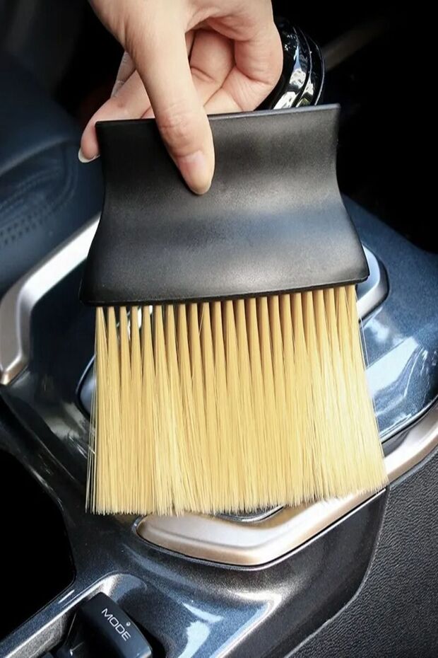 Soft Bristle Auto Car Cleaning Maintenance Dust Removal Brush Set Dusting Tassel