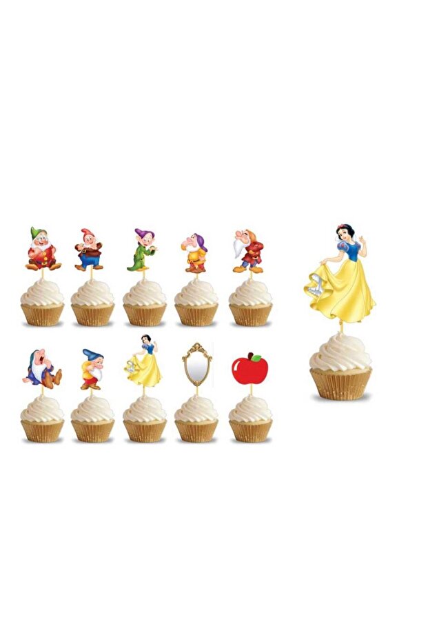 Snow White and the Seven Dwarfs Cake Toothpick