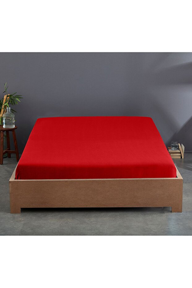 Double Organic Cotton Sheet Set - 150X200Cm, 37cm Height, Elastic, 62 Strings - 2