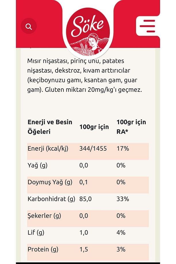 2'li SÖKE GLUTENSİZ UN - 2